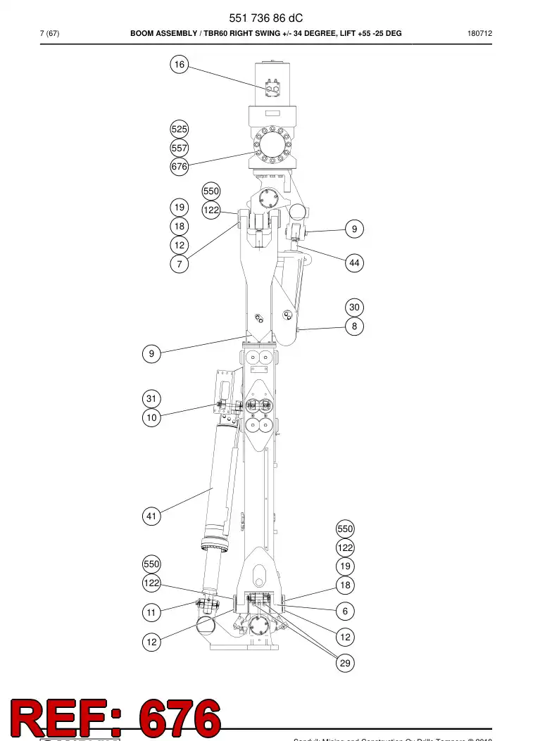 00352408 003 524 08 STUD - Sandvik Technical Drawing