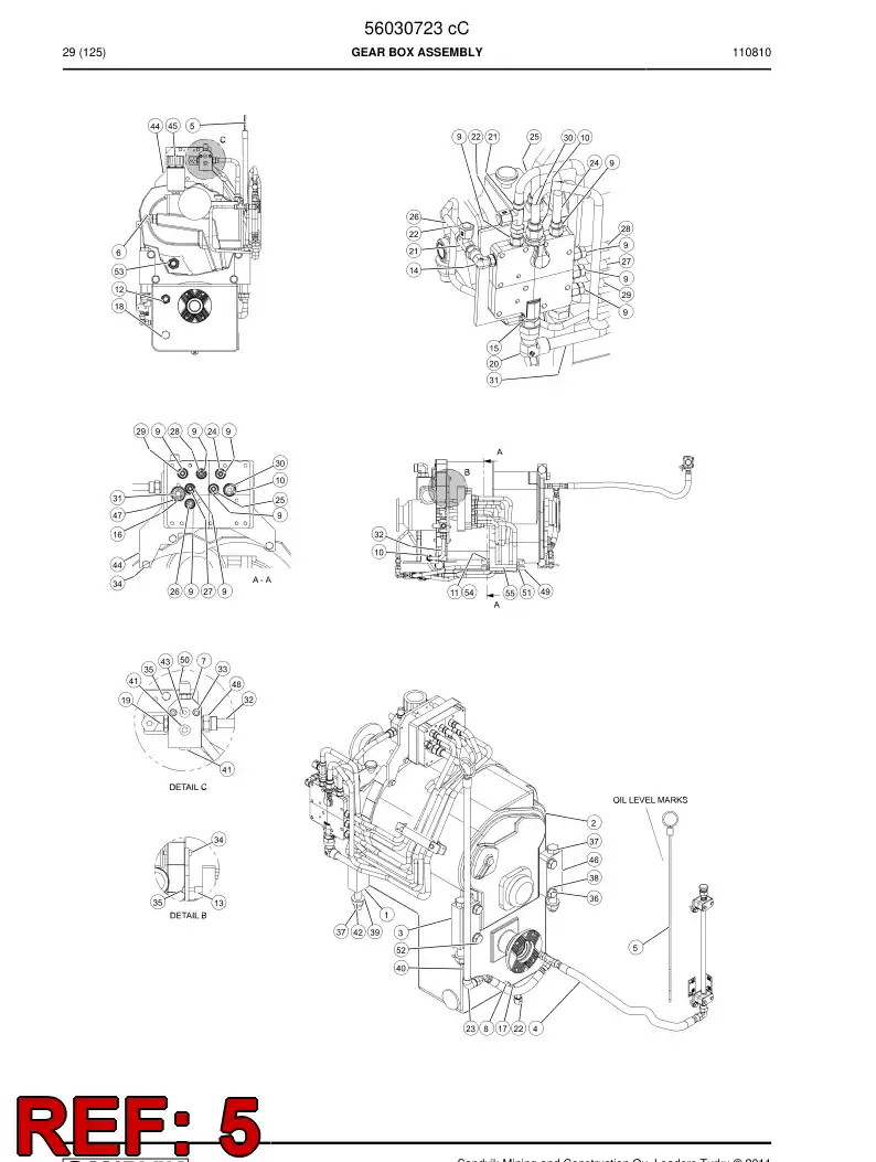 00660690 006 606 90 Dipstick - Sandvik Technical Drawing
