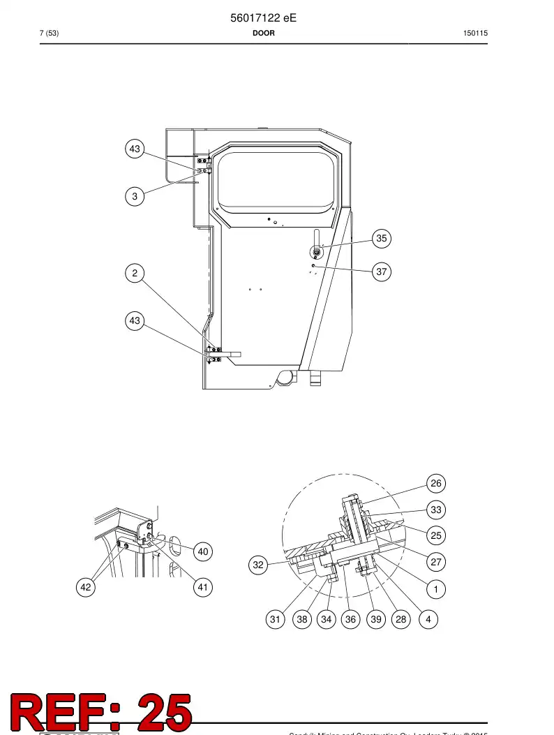 00665260 006 652 60 Collar - Sandvik Technical Drawing