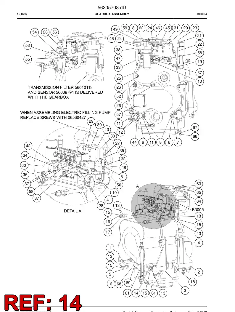00718560 007 185 60 Stud - Sandvik Technical Drawing