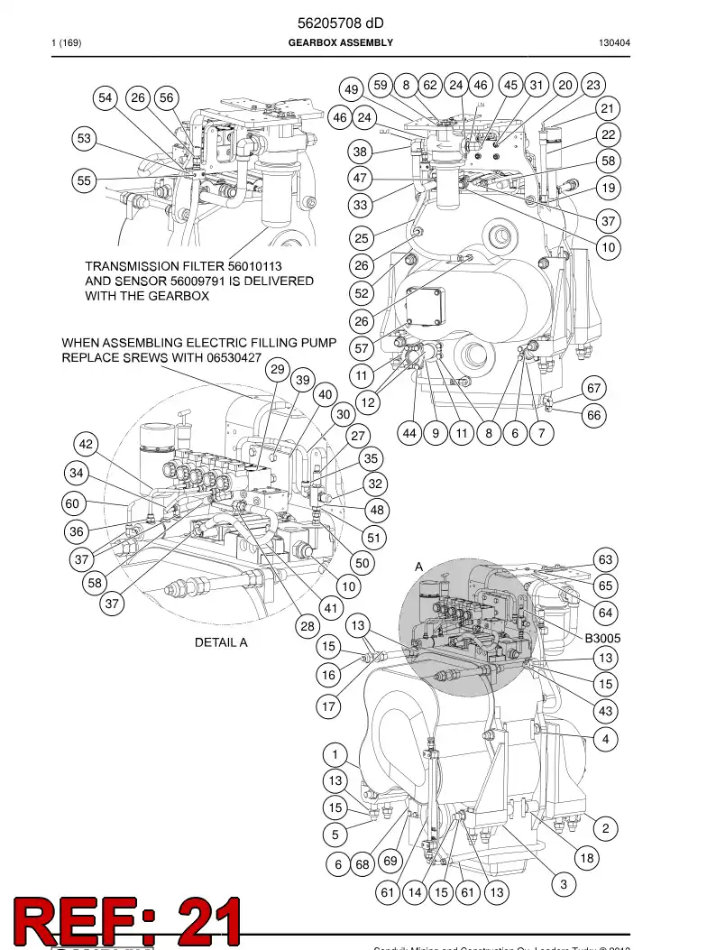 00732140 007 321 40 Pipe, Filling - Sandvik Technical Drawing