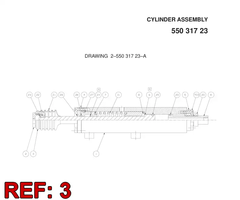 00809580 008 095 80 BALL JOINT - Sandvik Technical Drawing
