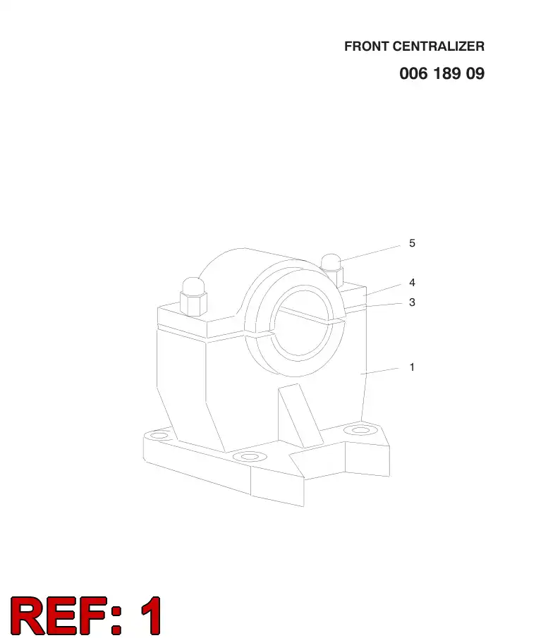 00862628 008 626 28 BODY - Sandvik Technical Drawing