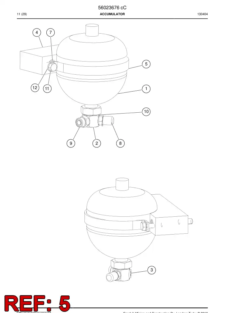 00863880 008 638 80 Strap, Metal - Sandvik Technical Drawing