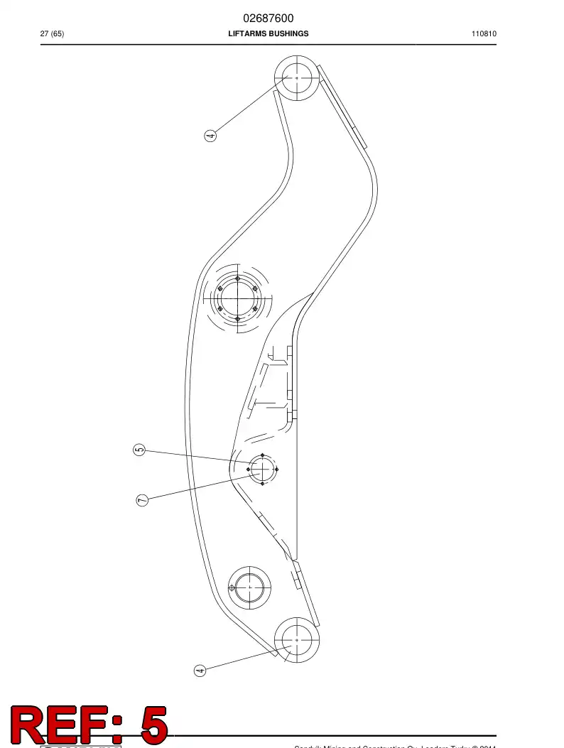 00882690 008 826 90 Bushing - Sandvik Technical Drawing