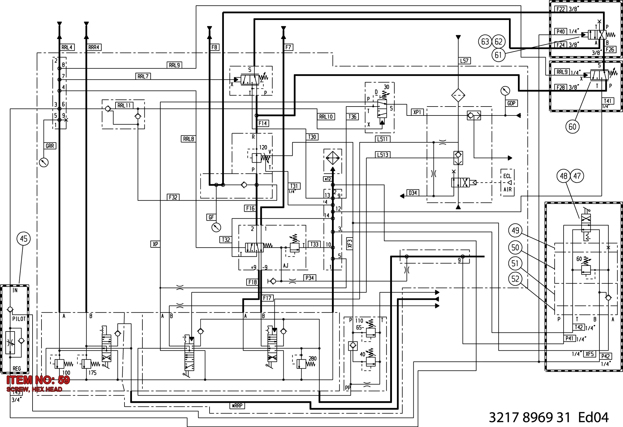 0147 1260 03 SCREW, HEX HEAD - Technical Drawing