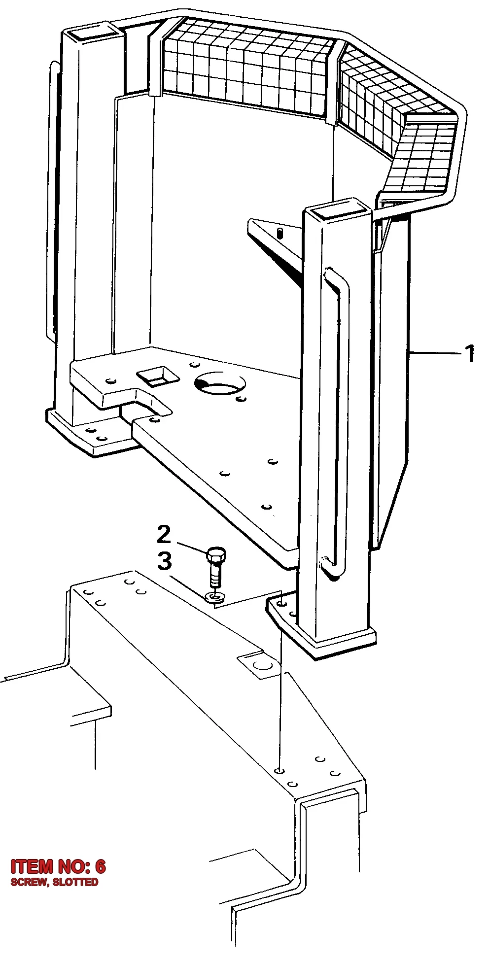 0162 4204 00 SCREW, SLOTTED - Technical Drawing