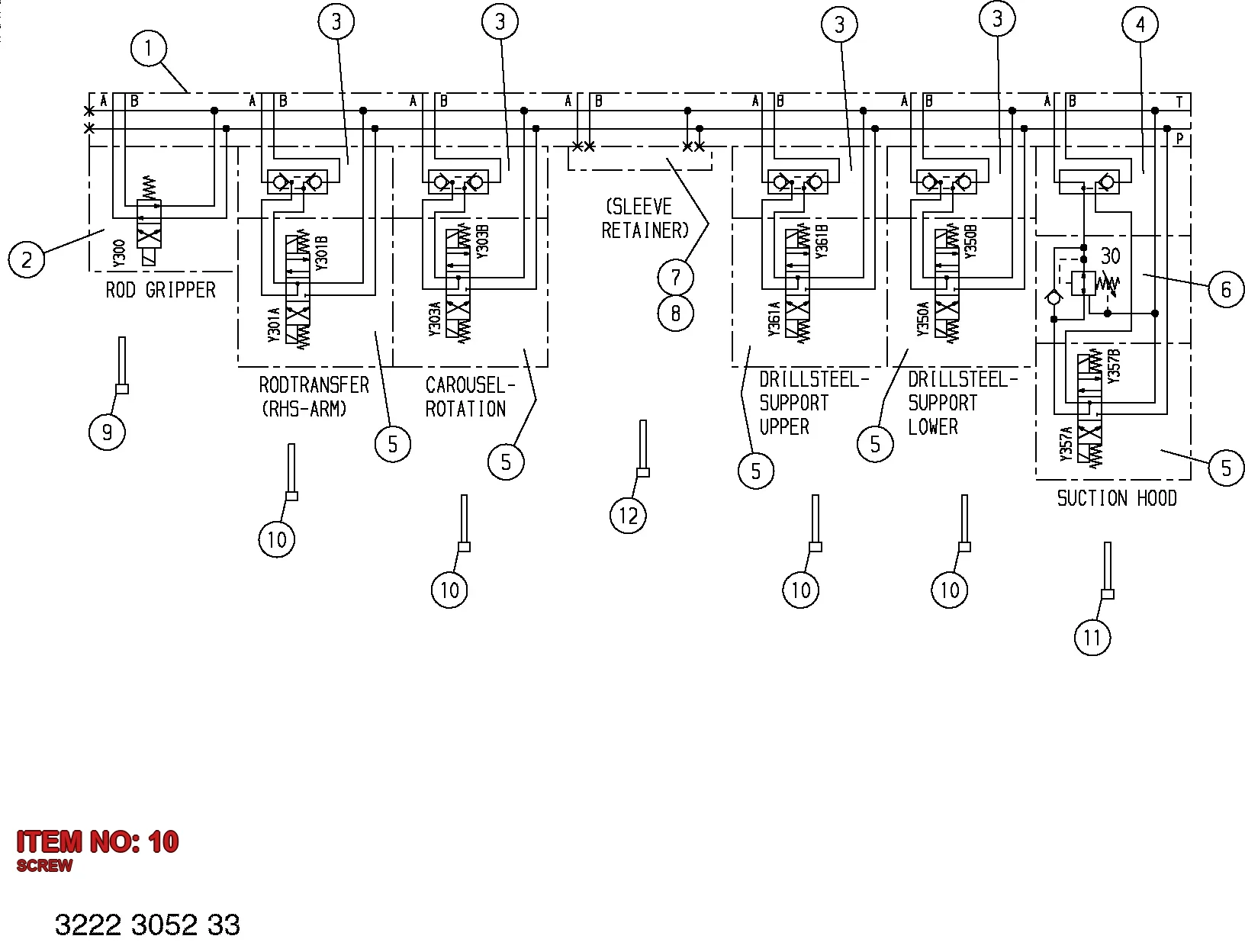 0211 1223 00 SCREW - Technical Drawing