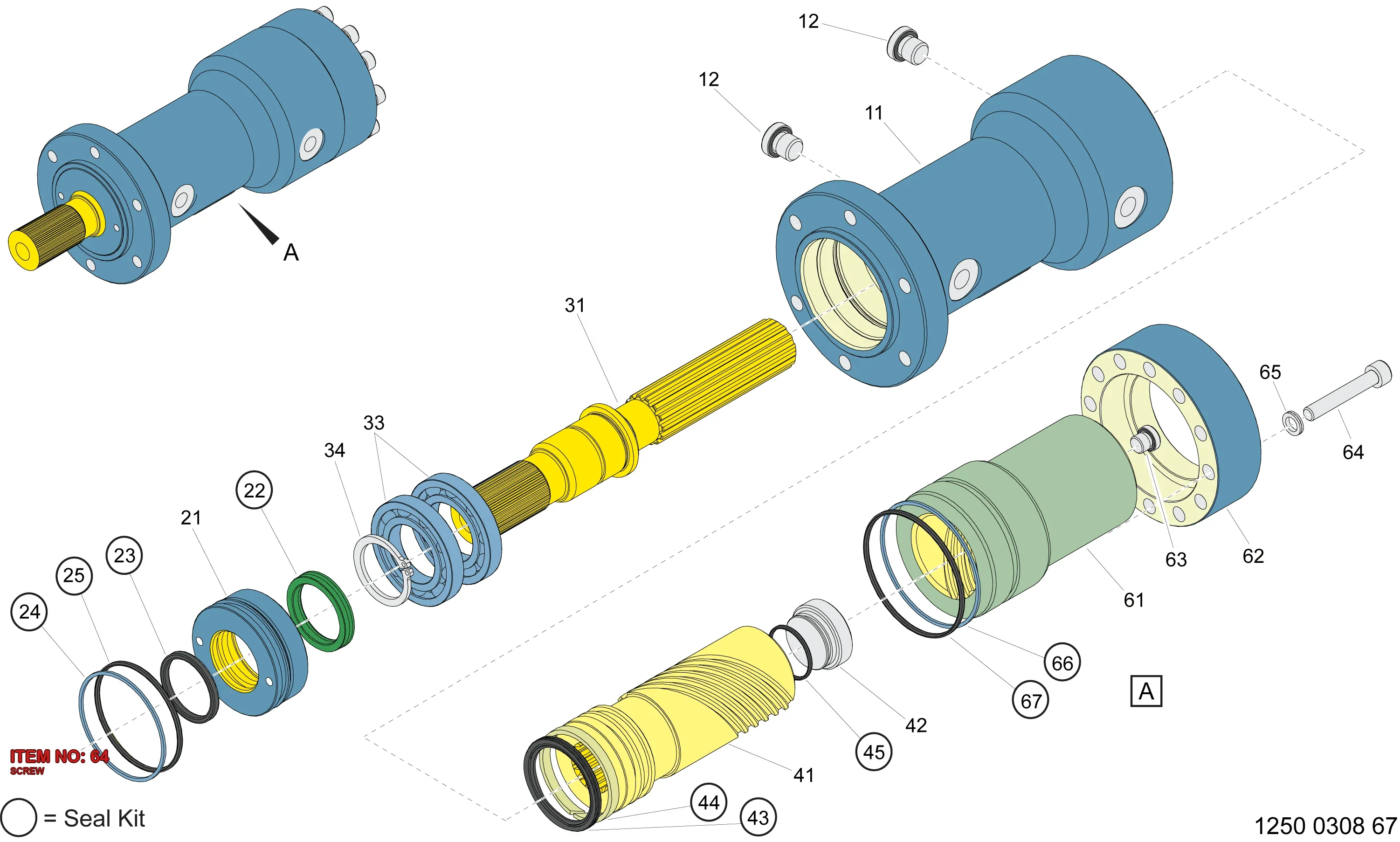 0211 1330 00 SCREW - Technical Drawing
