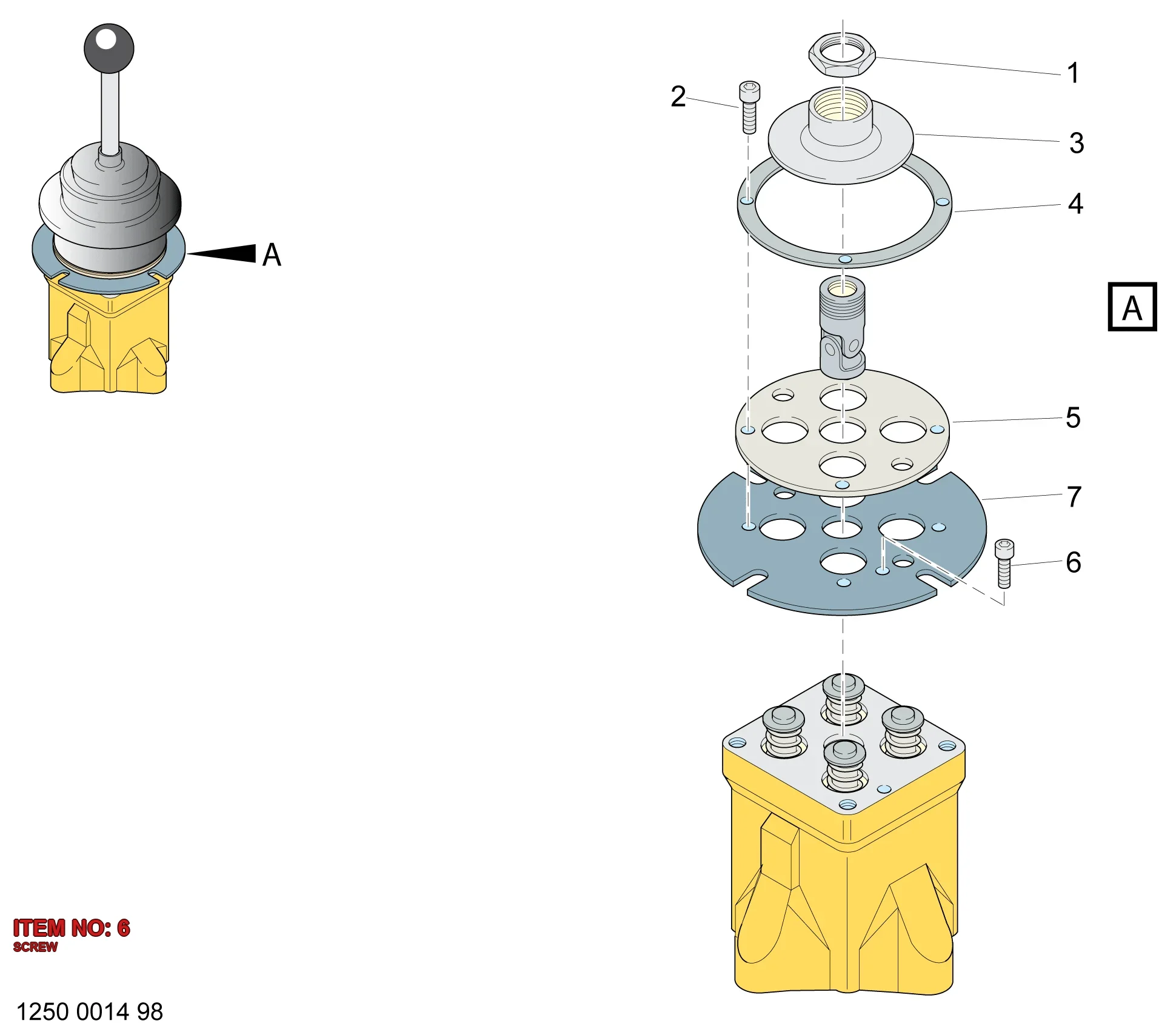 0211 1962 11 SCREW - Technical Drawing