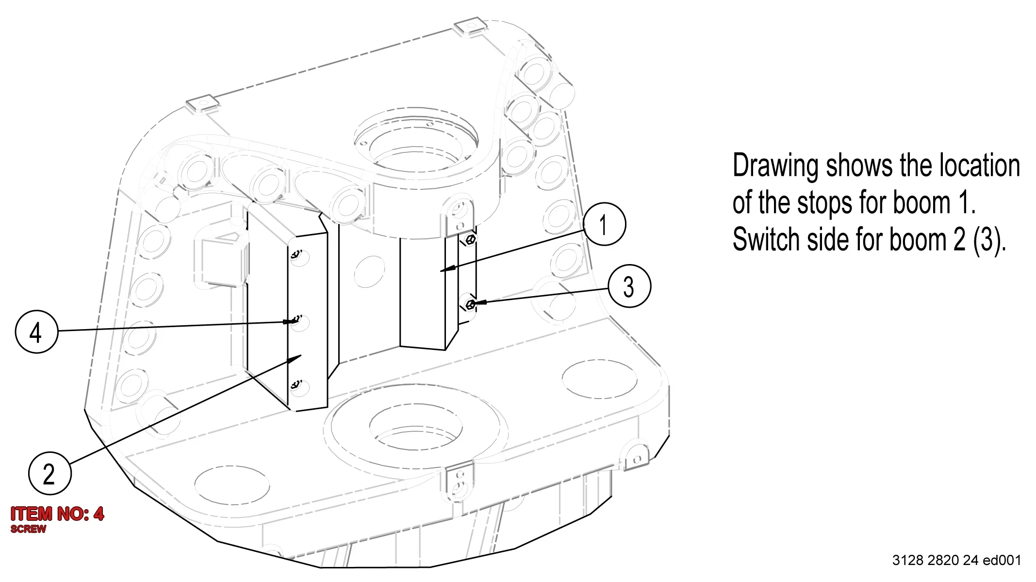 0211 1963 16 SCREW - Technical Drawing