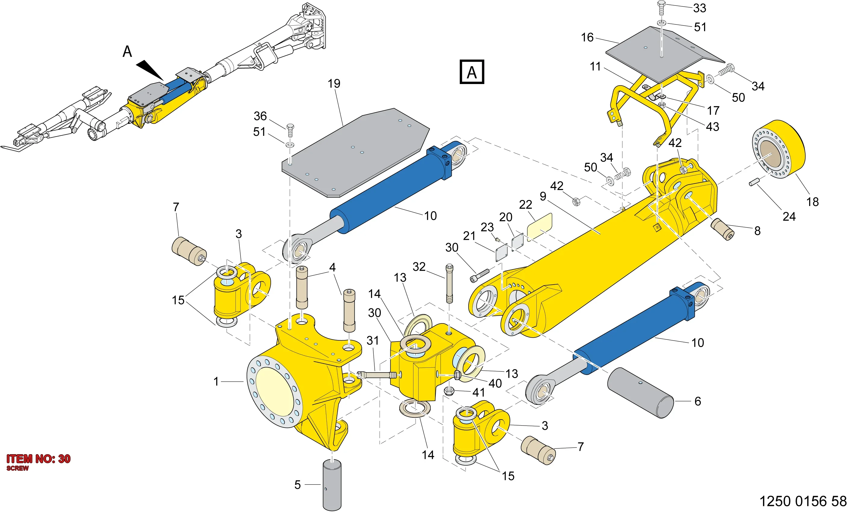 0211 1963 40 SCREW - Technical Drawing