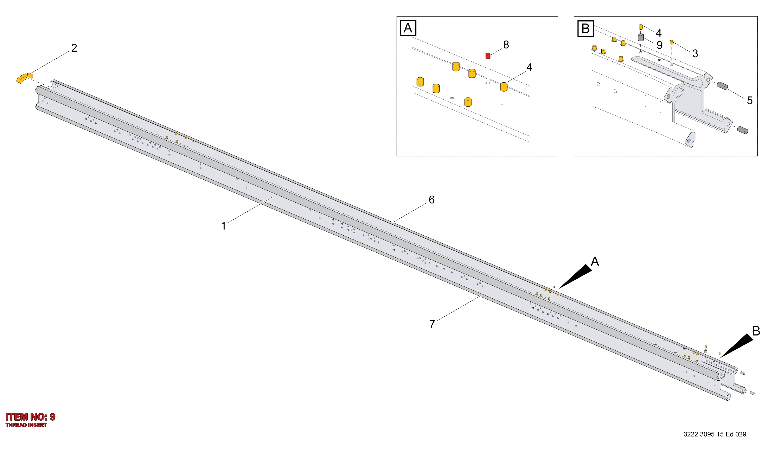 0259 2101 04 THREAD INSERT - Technical Drawing