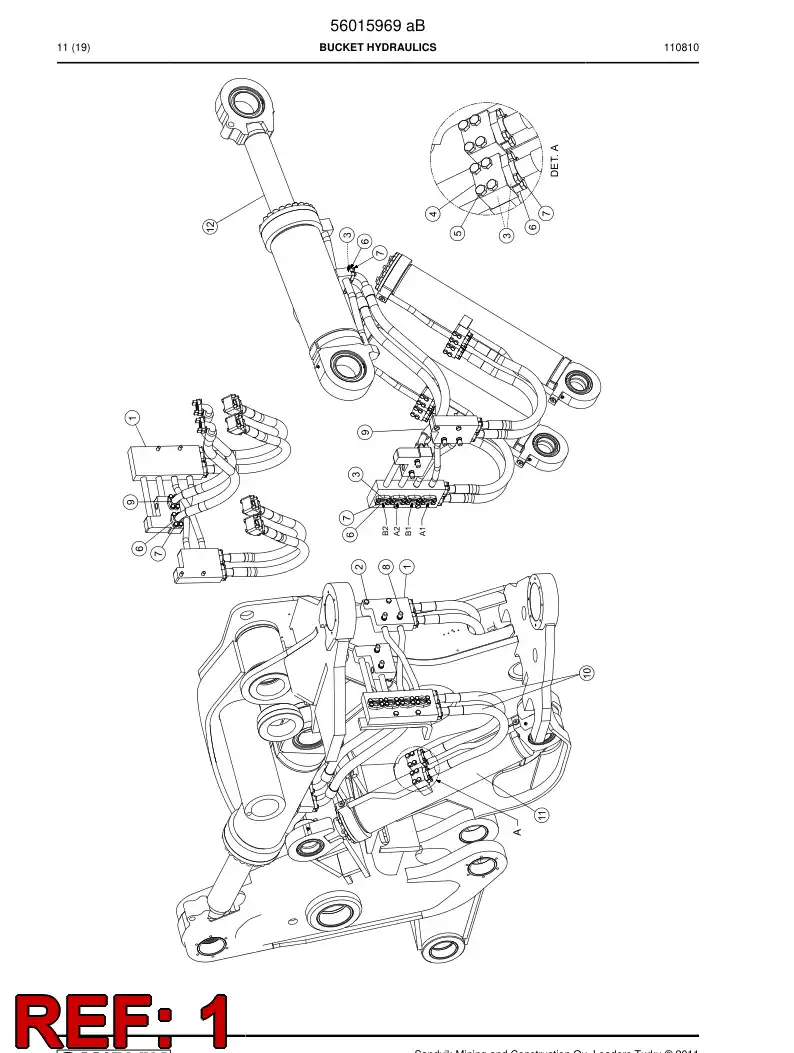 02712710 027 127 10 Piping block - Sandvik Technical Drawing