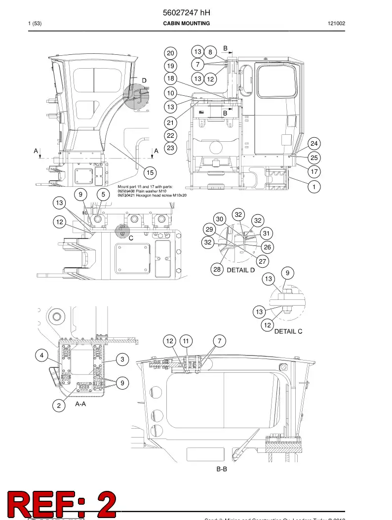 02762490 027 624 90 Supporting block - Sandvik Technical Drawing