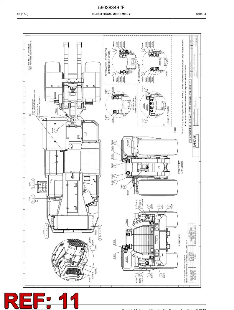 02792970 027 929 70 Rubber sheet - Sandvik Technical Drawing
