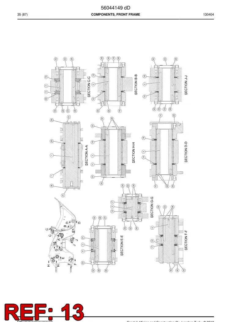 02793620 027 936 20 Ring - Sandvik Technical Drawing