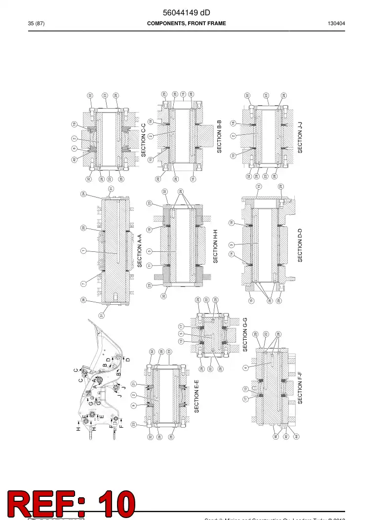 02798720 027 987 20 Ring - Sandvik Technical Drawing