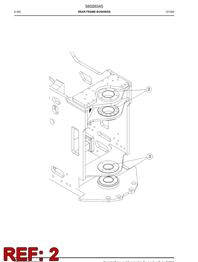 02808240 028 082 40 Bushing - Sandvik Technical Drawing