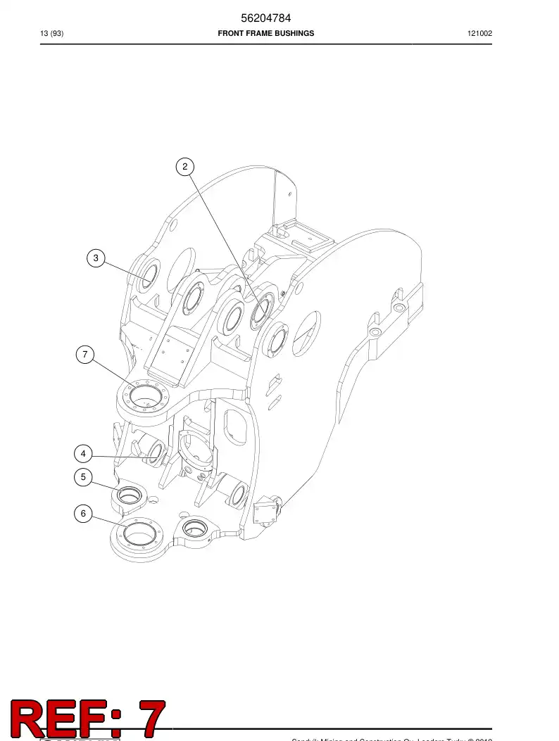 02808250 028 082 50 Bushing - Sandvik Technical Drawing