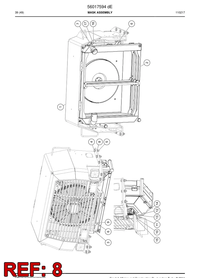 02823370 028 233 70 Washer - Sandvik Technical Drawing