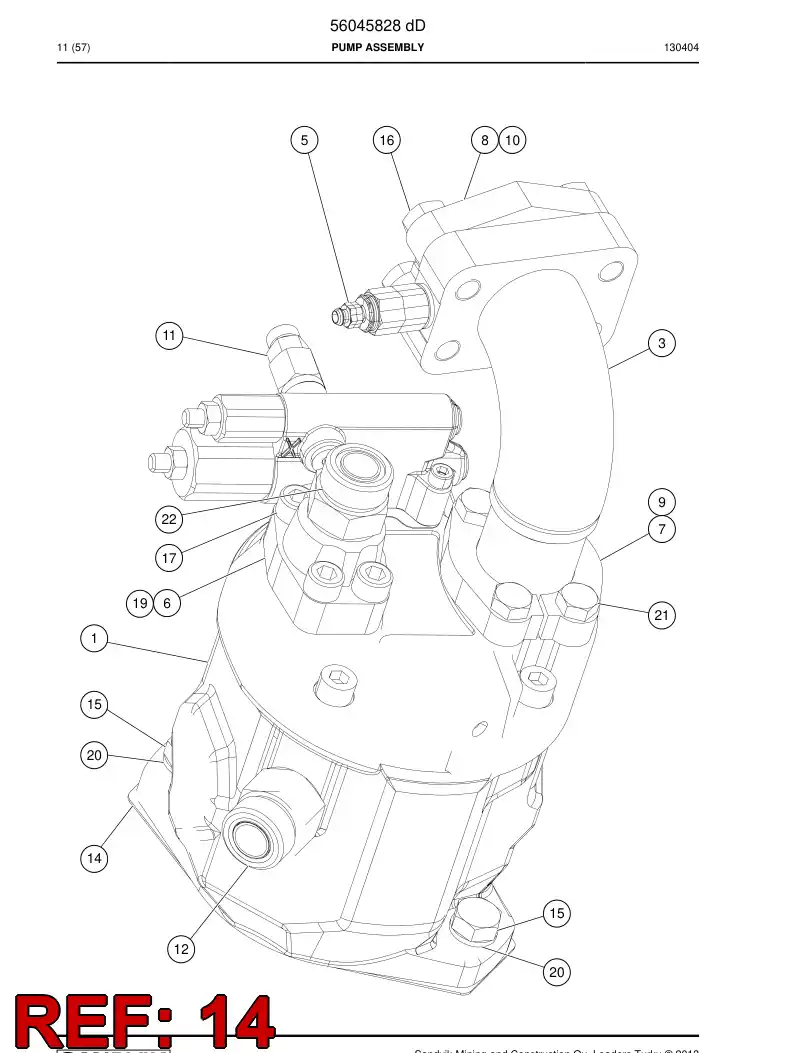 02824450 028 244 50 Gasket - Sandvik Technical Drawing