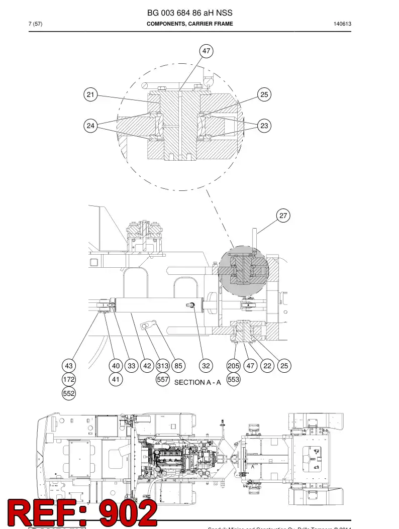 02868810c 028 688 10c ADHESIVO - Sandvik Technical Drawing