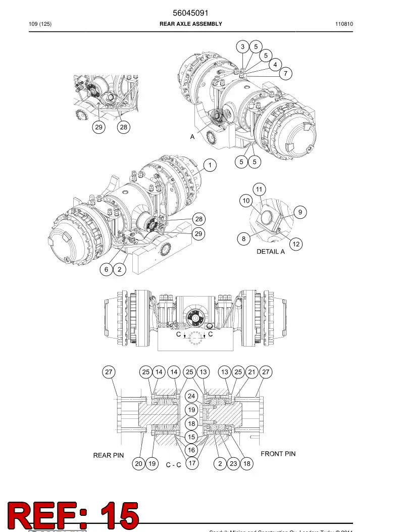 02869780 028 697 80 Shim - Sandvik Technical Drawing