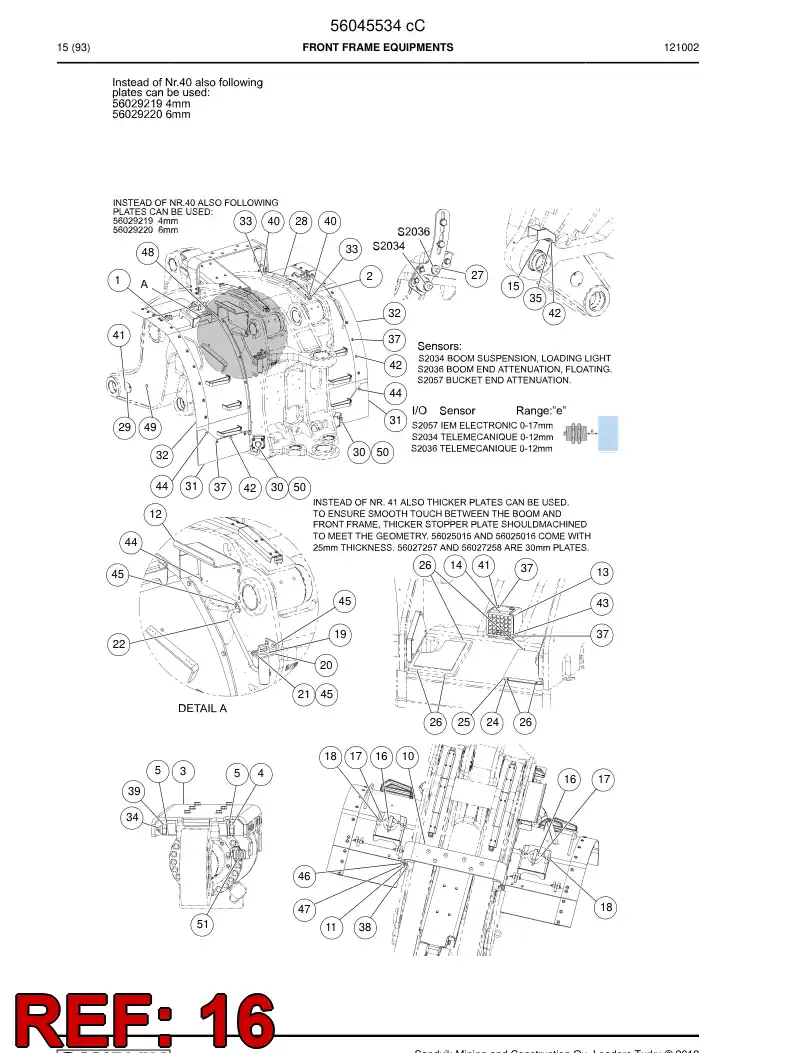 02942540 029 425 40 Locking pin - Sandvik Technical Drawing