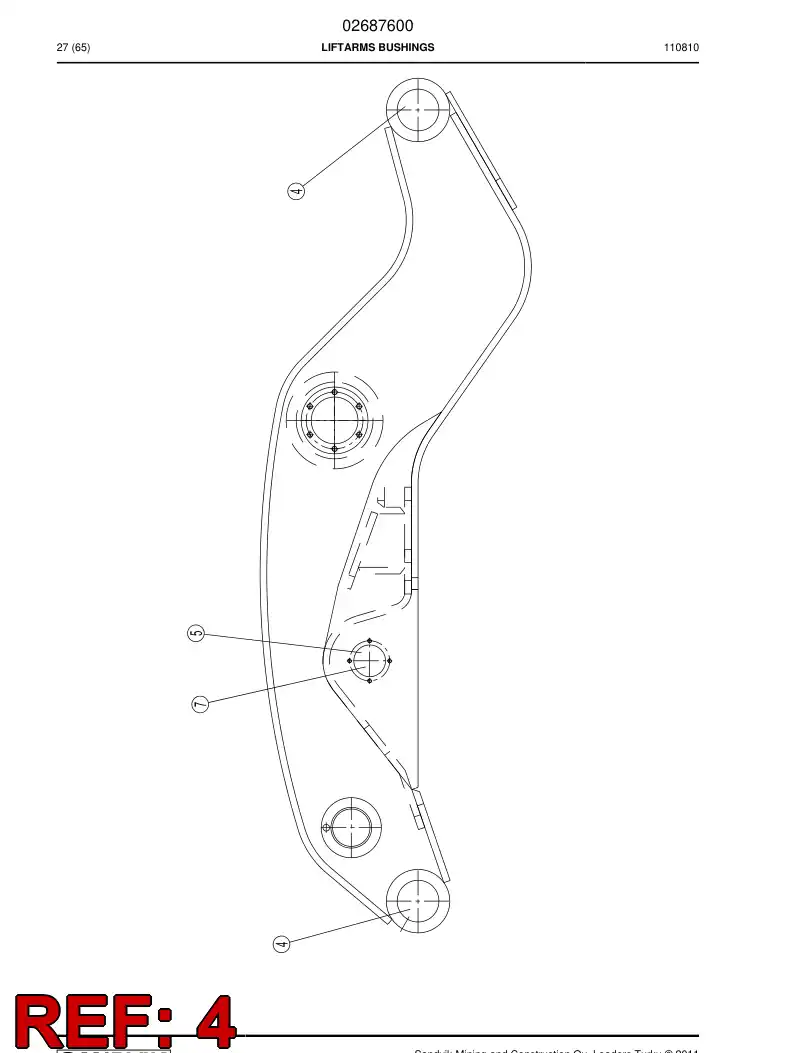 02950800 029 508 00 Bearing - Sandvik Technical Drawing
