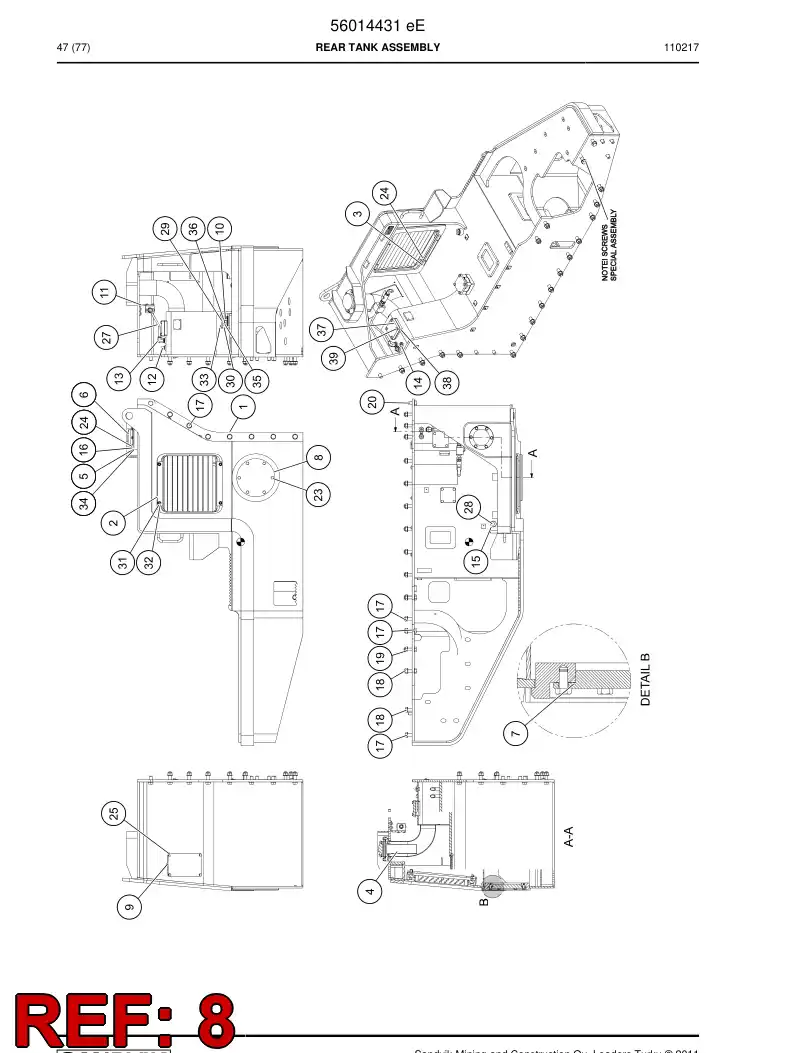 02954690 029 546 90 Stopper - Sandvik Technical Drawing