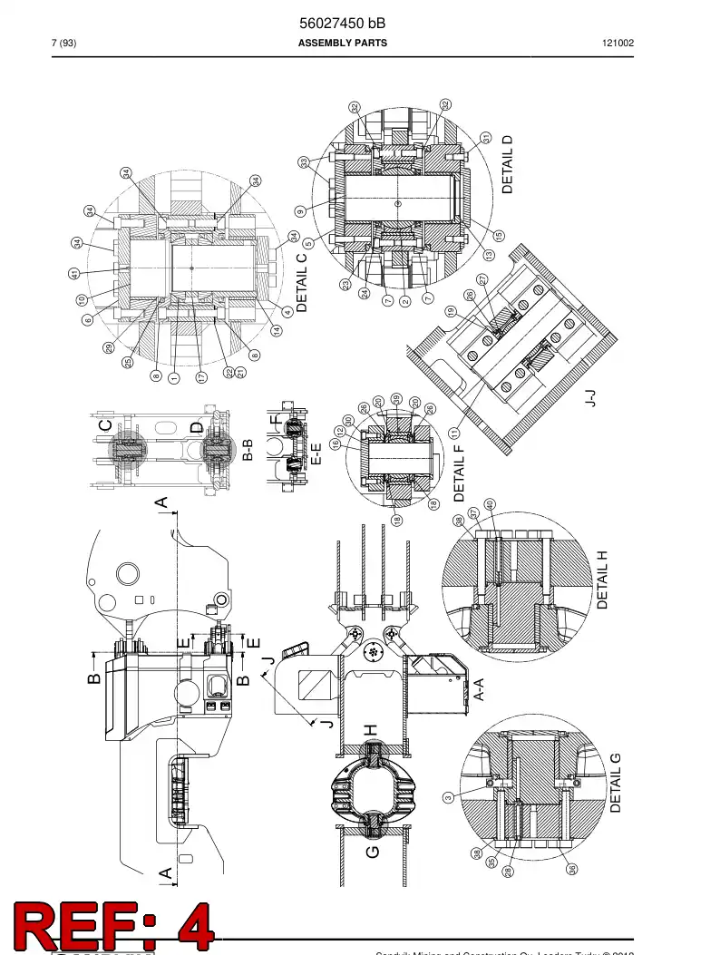 02956520 029 565 20 Cover - Sandvik Technical Drawing