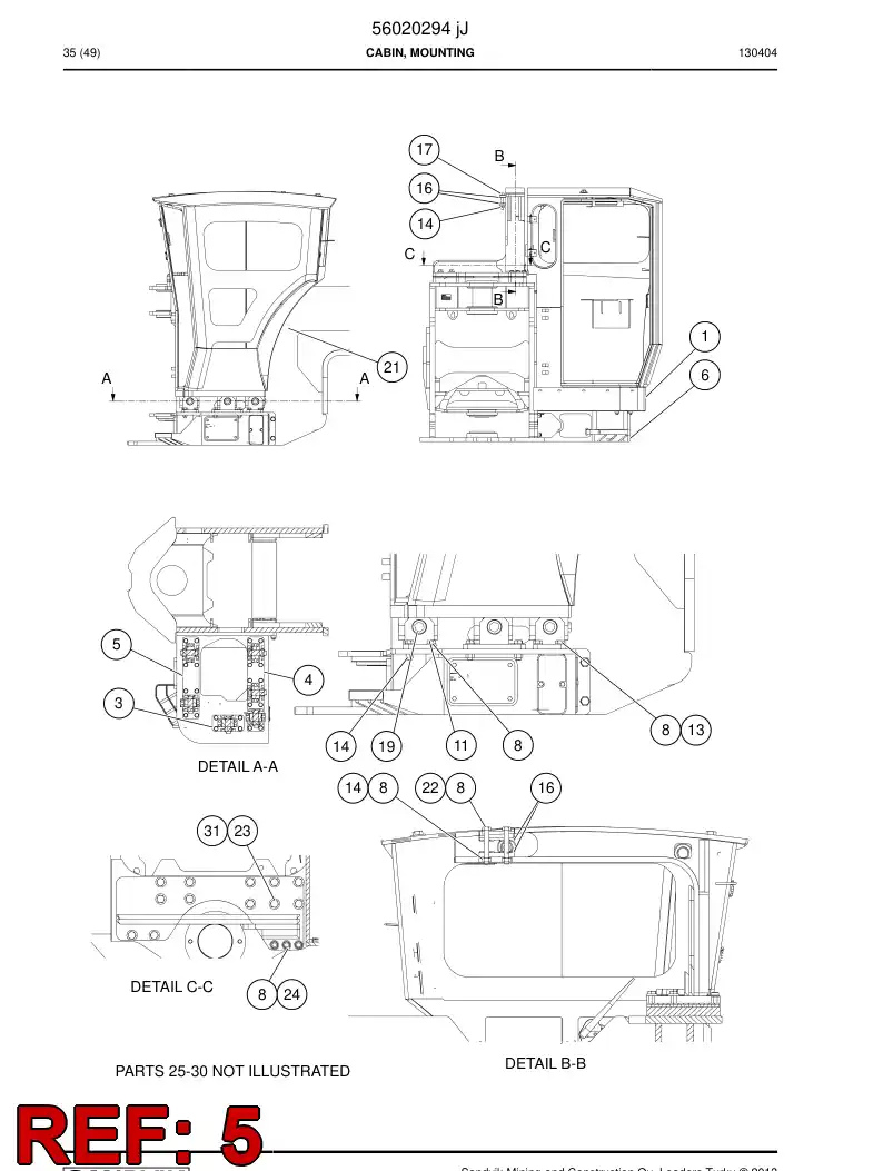 02967810 029 678 10 Supporting block - Sandvik Technical Drawing