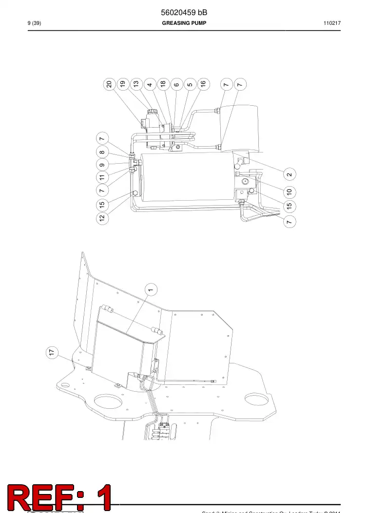 02968960 029 689 60 Housing - Sandvik Technical Drawing