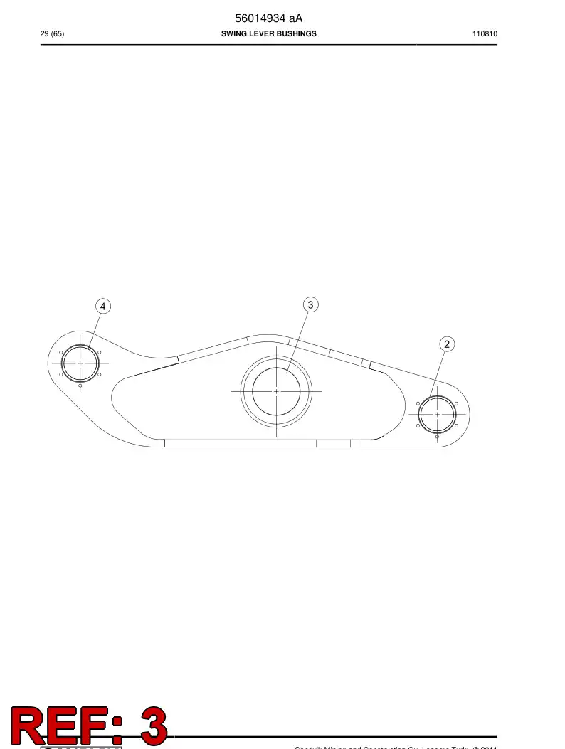 02971810 029 718 10 Bearing bushing - Sandvik Technical Drawing