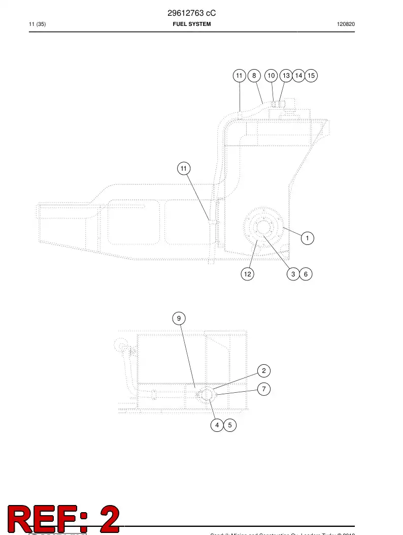 02975000 029 750 00 Guard - Sandvik Technical Drawing