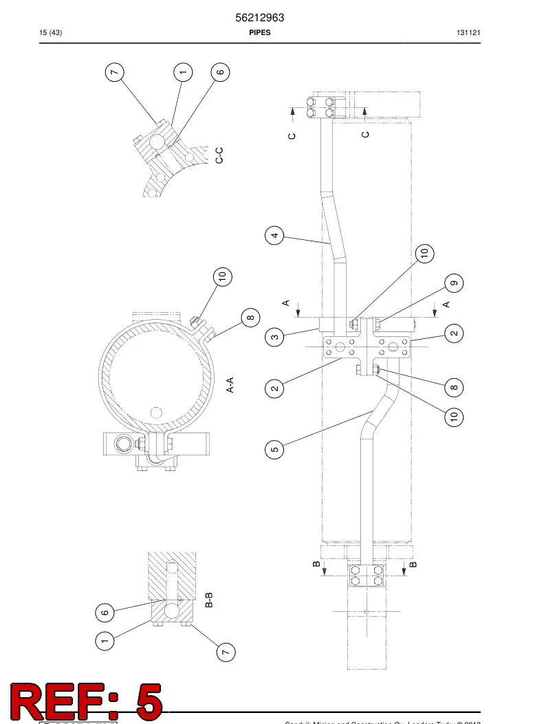 02987500 029 875 00 Pipe - Sandvik Technical Drawing
