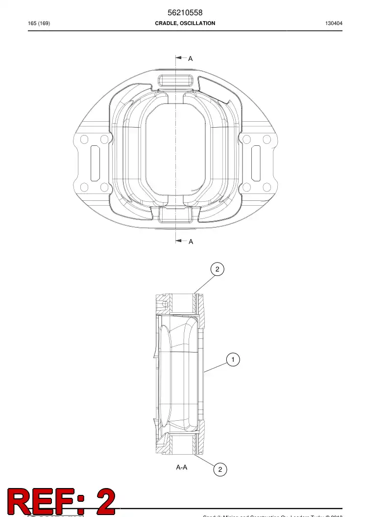02994490 029 944 90 Bushing, Bearing - Sandvik Technical Drawing