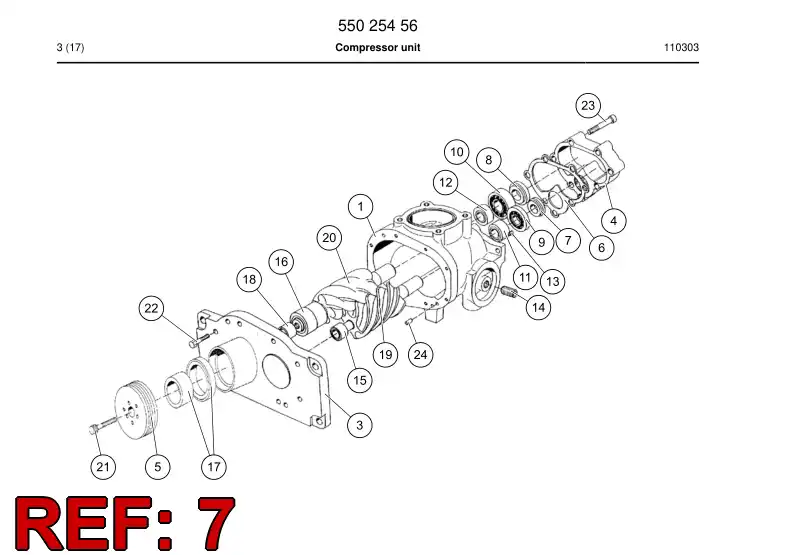 03378108 033 781 08 BUSHING - Sandvik Technical Drawing