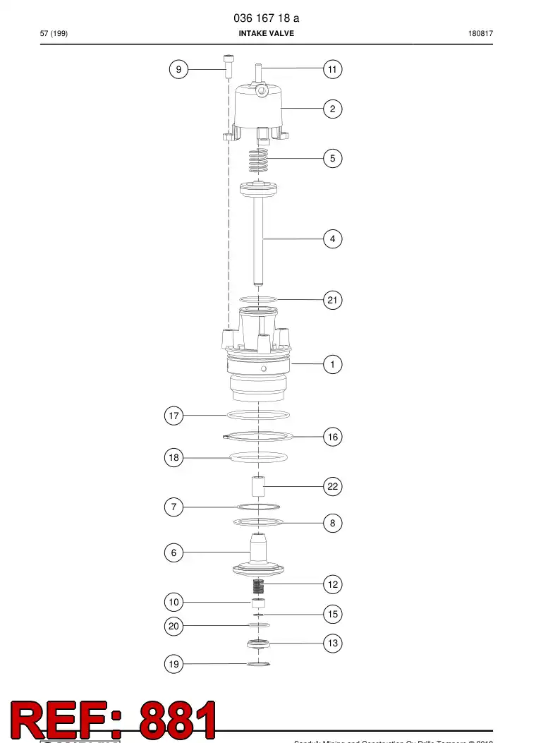 033 875 38 Seal kit - drawing