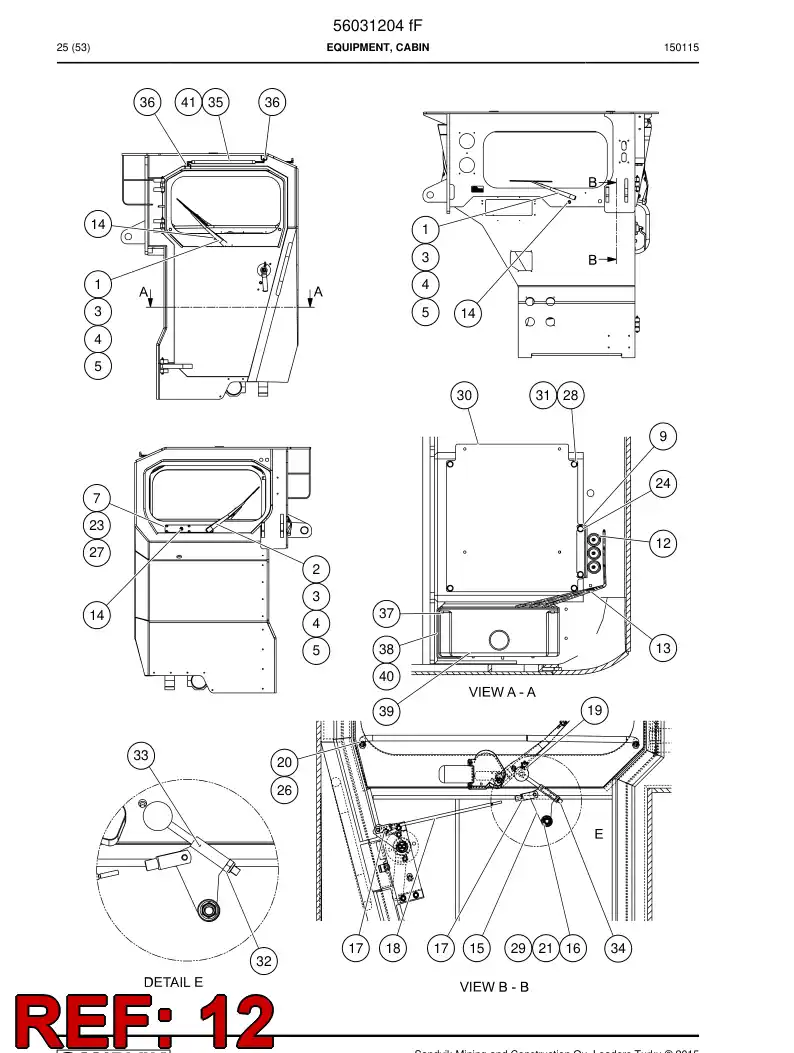 04004026 040 040 26 Filter - Sandvik Technical Drawing