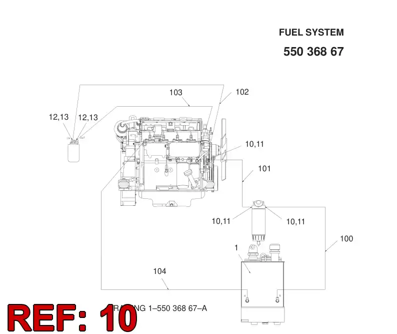 04140105 041 401 05 BANJO BOLT - Sandvik Technical Drawing