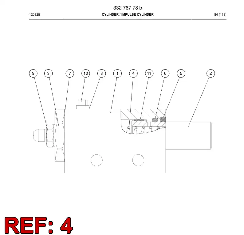 04144488a 041 444 88a SPRING - Sandvik Technical Drawing