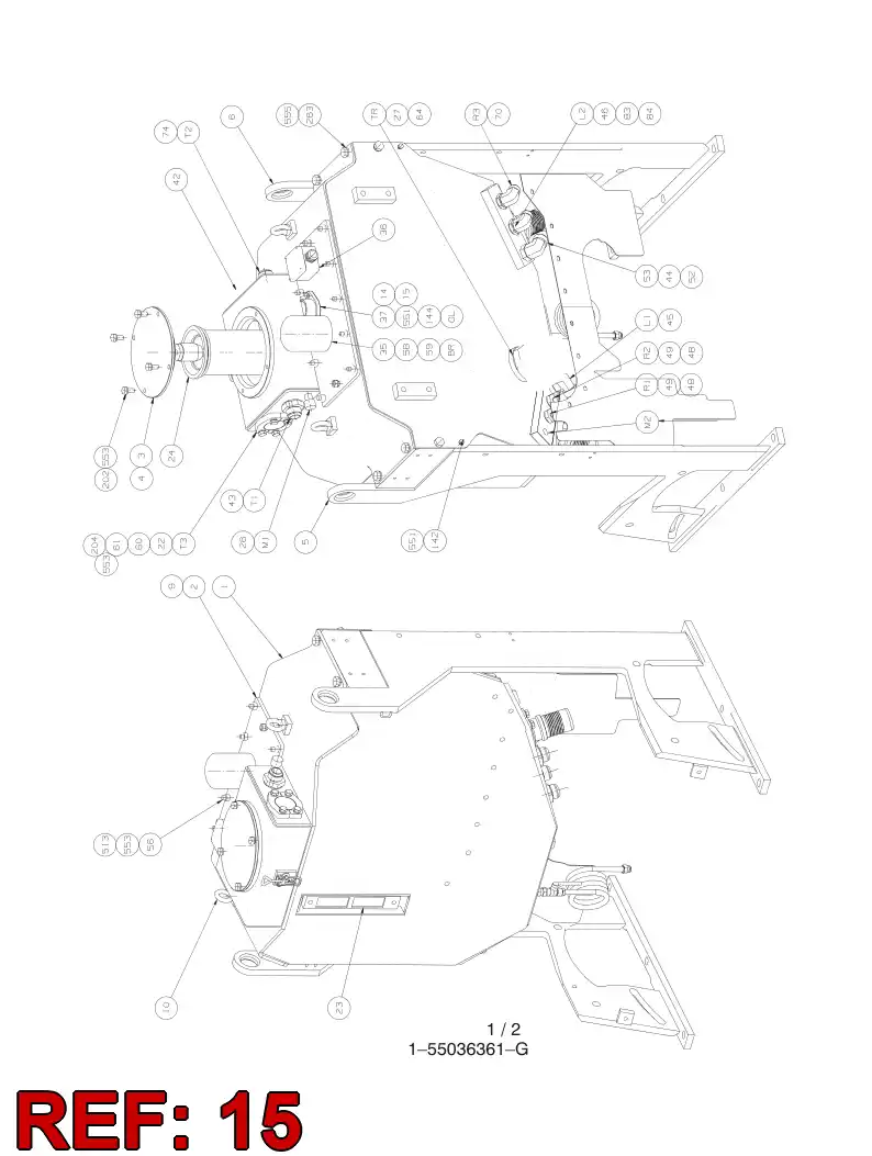 04145238 041 452 38 GASKET - Sandvik Technical Drawing