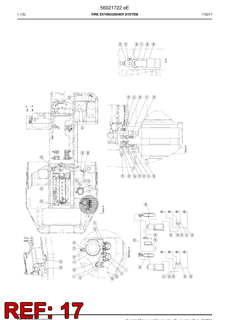 04180361 041 803 61 Adapter (hydraulic) - Sandvik Technical Drawing