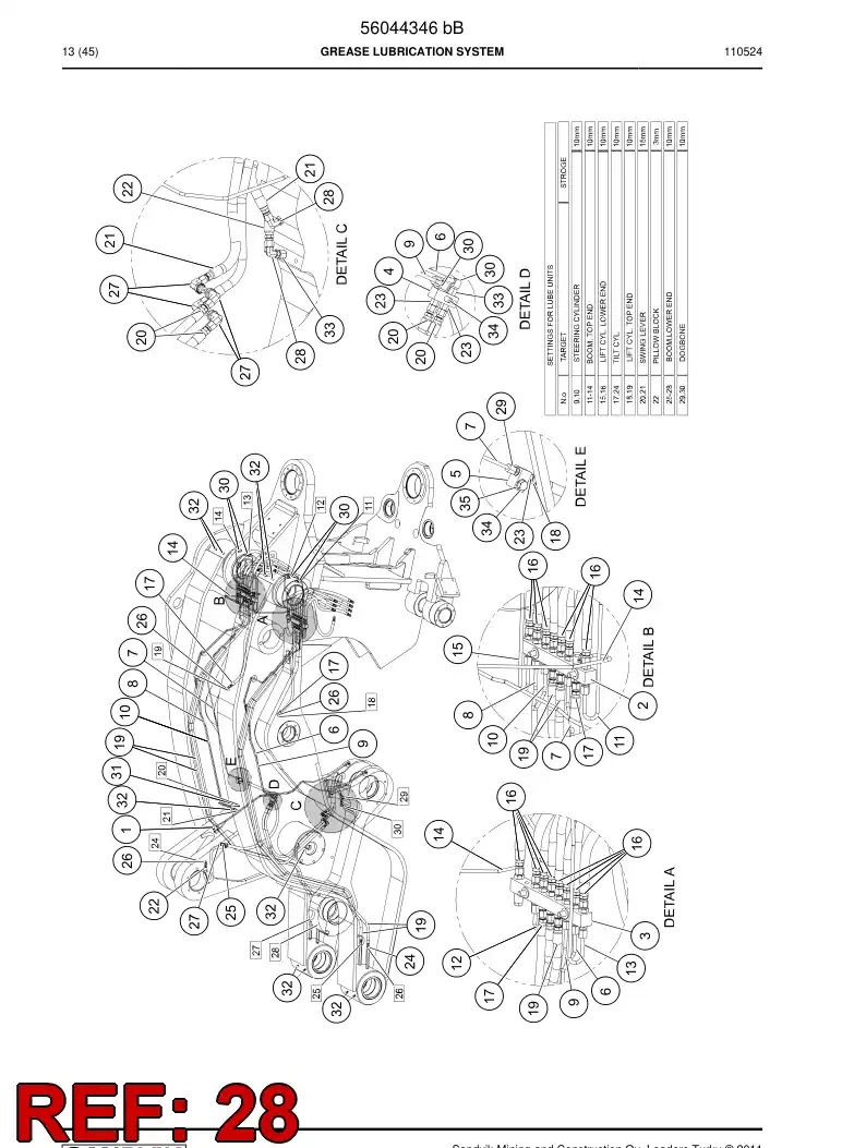 04180401 041 804 01 Elbow adapter - Sandvik Technical Drawing