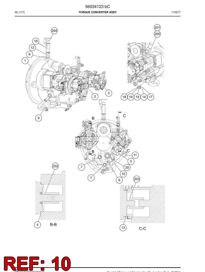 04180521 041 805 21 Connector - Sandvik Technical Drawing
