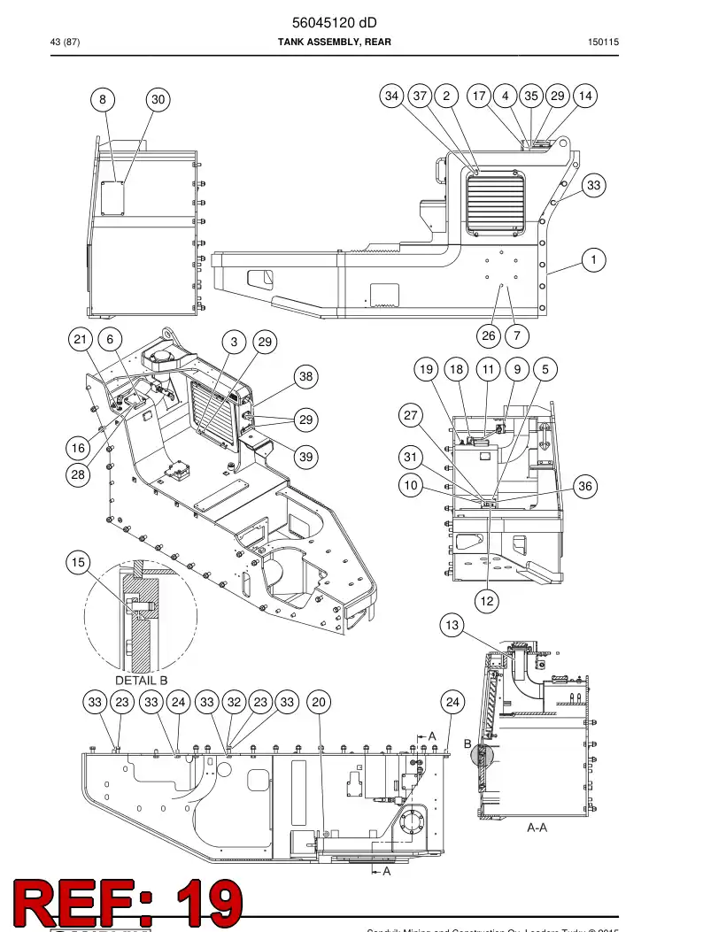 04180635 041 806 35 Adapter, Elbow - Sandvik Technical Drawing