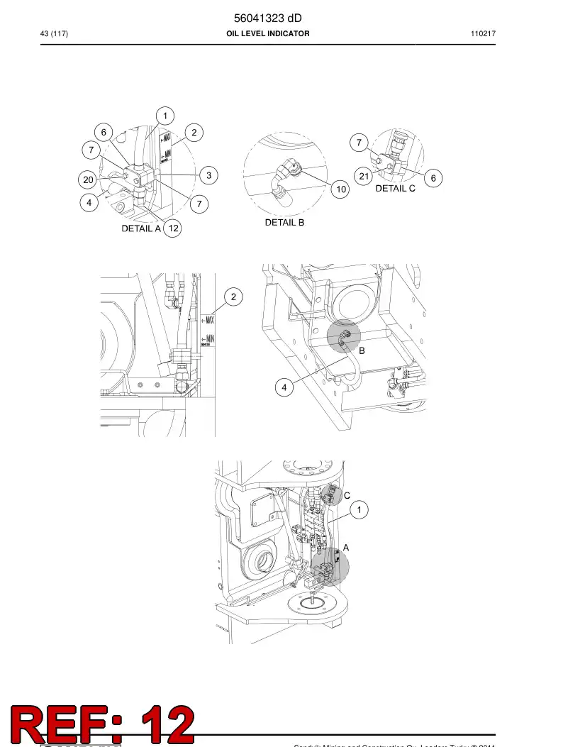 04182033 041 820 33 Adapter, Elbow - Sandvik Technical Drawing