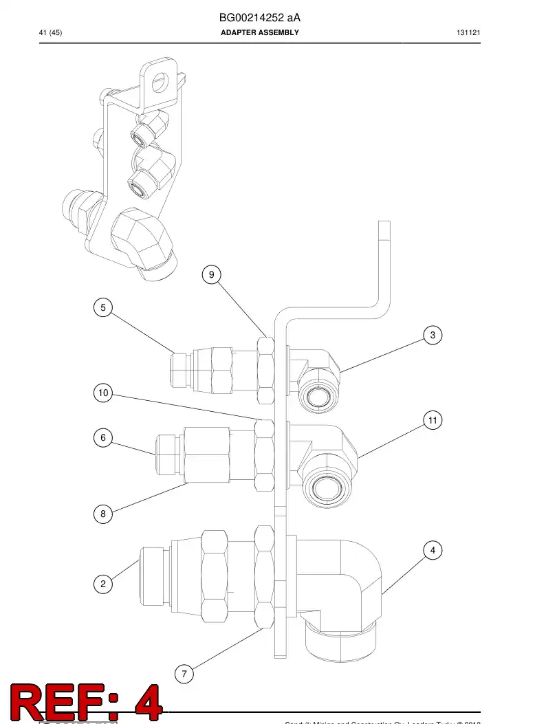 04182088 041 820 88 Connector - Sandvik Technical Drawing
